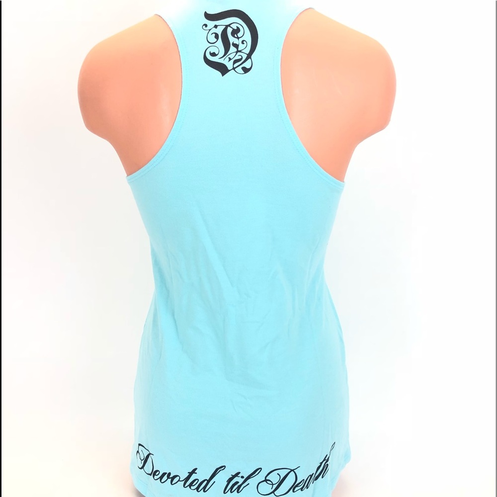 Women’s fitness razor back tank top - Picture 6 of 8